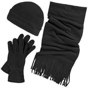 Set caciula-fular-manusi dama Trespass Quirk black - Pret | Preturi Set caciula-fular-manusi dama Trespass Quirk black