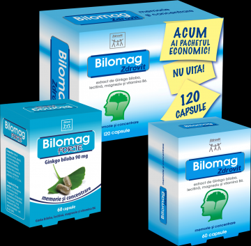 Zdrovit Bilomag *120 capsule (pachet economic) - Pret | Preturi Zdrovit Bilomag *120 capsule (pachet economic)