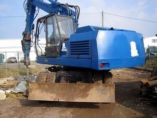 Excavator mobil pneuri O&K MH6 de vanzare second hand import vand excavator mobil second hand excavator pe pneuri im - Pret | Preturi Excavator mobil pneuri O&K MH6 de vanzare second hand import vand excavator mobil second hand excavator pe pneuri im