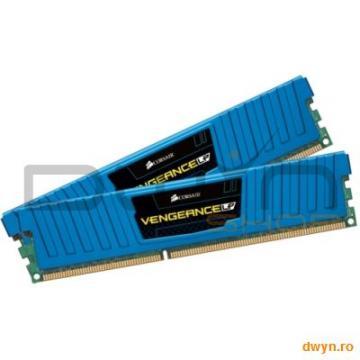 Corsair DDR3 8GB 2133MHz, KIT 2x4GB, 11-11-11-27, radiator Blue Vengeance LP, dual channel, 1.5V - Pret | Preturi Corsair DDR3 8GB 2133MHz, KIT 2x4GB, 11-11-11-27, radiator Blue Vengeance LP, dual channel, 1.5V