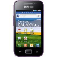 Telefon mobil SAMSUNG Smartphone S5830 GALAXY Ace, CPU 800 MHz, RAM 278 MB, microSD, 3.50 inch (320x480), OS Android 2.2 (Plum Purple) - Pret | Preturi Telefon mobil SAMSUNG Smartphone S5830 GALAXY Ace, CPU 800 MHz, RAM 278 MB, microSD, 3.50 inch (320x480), OS Android 2.2 (Plum Purple)