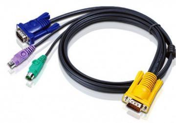 Cablu Aten SP15M -- HD15M/MINIDIN6M; 3M, 2L-5203P - Pret | Preturi Cablu Aten SP15M -- HD15M/MINIDIN6M; 3M, 2L-5203P