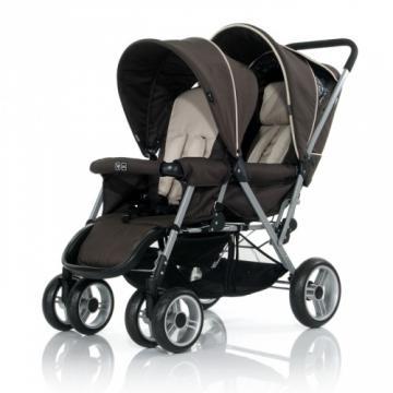 Carucior Tandem Plus beige-dark brown - Pret | Preturi Carucior Tandem Plus beige-dark brown