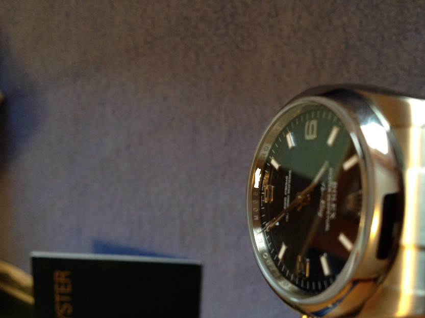 Rolex airking 114200 m 3-6-9 blue dial in garantie - Pret | Preturi Rolex airking 114200 m 3-6-9 blue dial in garantie