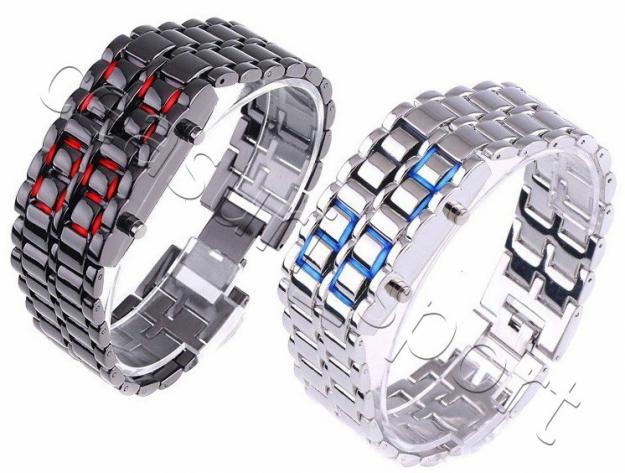 CEAS SAMURAI IRON LAVA LED BLUE / RED, DAMA BARBATI, SILVER / CARBON - LIVRARE GRATUITA! - Pret | Preturi CEAS SAMURAI IRON LAVA LED BLUE / RED, DAMA BARBATI, SILVER / CARBON - LIVRARE GRATUITA!