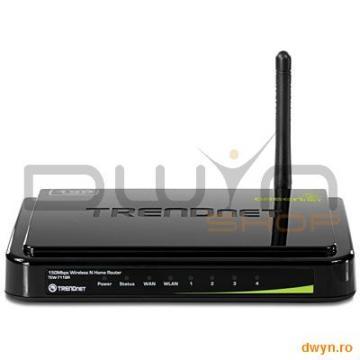 TRENDNET TEW-711BR, Wireless N150 Home Router - Pret | Preturi TRENDNET TEW-711BR, Wireless N150 Home Router