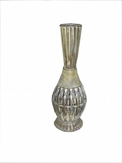 Vaza decorativa din ratan si bambus - Pret | Preturi Vaza decorativa din ratan si bambus