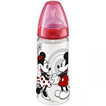 DISNEY Mickey Mouse FC Biberon PP 300ml+Tetina silicon orificiu Mediu mar.1(0-6 luni) - Pret | Preturi DISNEY Mickey Mouse FC Biberon PP 300ml+Tetina silicon orificiu Mediu mar.1(0-6 luni)