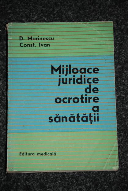 MIJLOACE JURIDICE DE OCROTIRE A SANATATII - Pret | Preturi MIJLOACE JURIDICE DE OCROTIRE A SANATATII