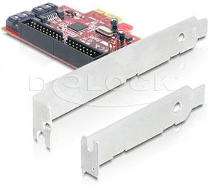 Placa PCI-Express la 2 X SATA III si 1 X ATA, Delock 89271 - Pret | Preturi Placa PCI-Express la 2 X SATA III si 1 X ATA, Delock 89271