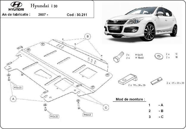 Scut motor Hyundai I30 - Pret | Preturi Scut motor Hyundai I30