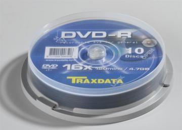 DVD-R Traxdata 4.7GB 10 buc/cake - Pret | Preturi DVD-R Traxdata 4.7GB 10 buc/cake