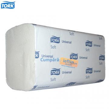 Servetele Tork Universal Soft albe pliate zigzag pentru dispenser - Pret | Preturi Servetele Tork Universal Soft albe pliate zigzag pentru dispenser