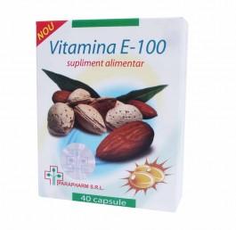Vitamina E 100 - Pret | Preturi Vitamina E 100