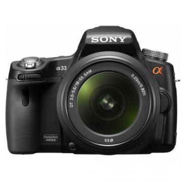 Aparat foto DSLR Sony SLT-A33L + obiectiv 18-55mm - Pret | Preturi Aparat foto DSLR Sony SLT-A33L + obiectiv 18-55mm
