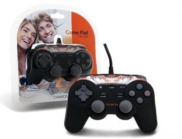Gamepad CANYON CNG-GP3 for PC/PlayStation3/PlayStation2 - Pret | Preturi Gamepad CANYON CNG-GP3 for PC/PlayStation3/PlayStation2