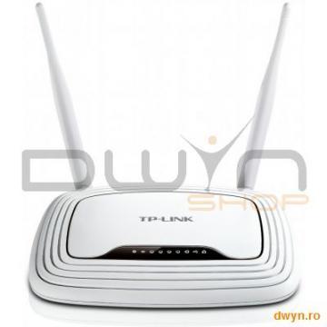 Router Wireless 4 Porturi 300Mbps 2T2R, port USB, TP-LINK, 2 antene detasabile - Pret | Preturi Router Wireless 4 Porturi 300Mbps 2T2R, port USB, TP-LINK, 2 antene detasabile