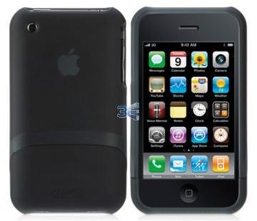 Husa Griffin Outfit pentru iPhone 3G/3GS, Negru translucent - Pret | Preturi Husa Griffin Outfit pentru iPhone 3G/3GS, Negru translucent