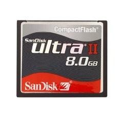 Card de memorie Compact Flash 8GB ULTRA II SanDisk 100x Blister - Pret | Preturi Card de memorie Compact Flash 8GB ULTRA II SanDisk 100x Blister
