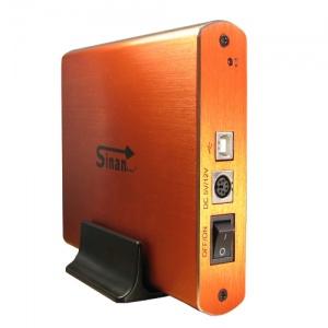 Rack Inter-Tech SinanPower G-3500O 3.5 inch USB 2.0 Orange - Pret | Preturi Rack Inter-Tech SinanPower G-3500O 3.5 inch USB 2.0 Orange