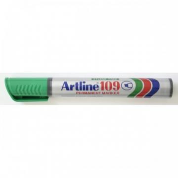 Permanent marker varf tesit, 2,0-5,0mm, corp plastic, ARTLINE 109 - rosu - Pret | Preturi Permanent marker varf tesit, 2,0-5,0mm, corp plastic, ARTLINE 109 - rosu