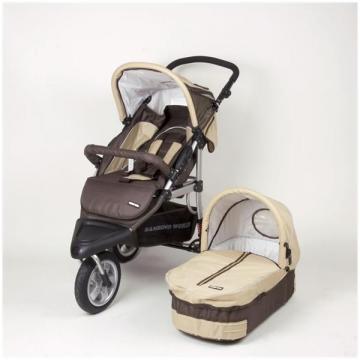 Sistem 2 in 1 Kombi Jogger Brown&amp;Beige - Pret | Preturi Sistem 2 in 1 Kombi Jogger Brown&amp;Beige