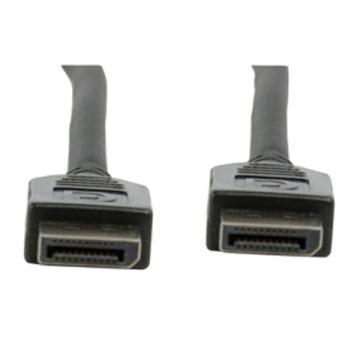 Cablu video DisplayPort 20 pini, tata-tata, 2m, negru, V7 (V7E2DISPLYPRT-02M) - Pret | Preturi Cablu video DisplayPort 20 pini, tata-tata, 2m, negru, V7 (V7E2DISPLYPRT-02M)