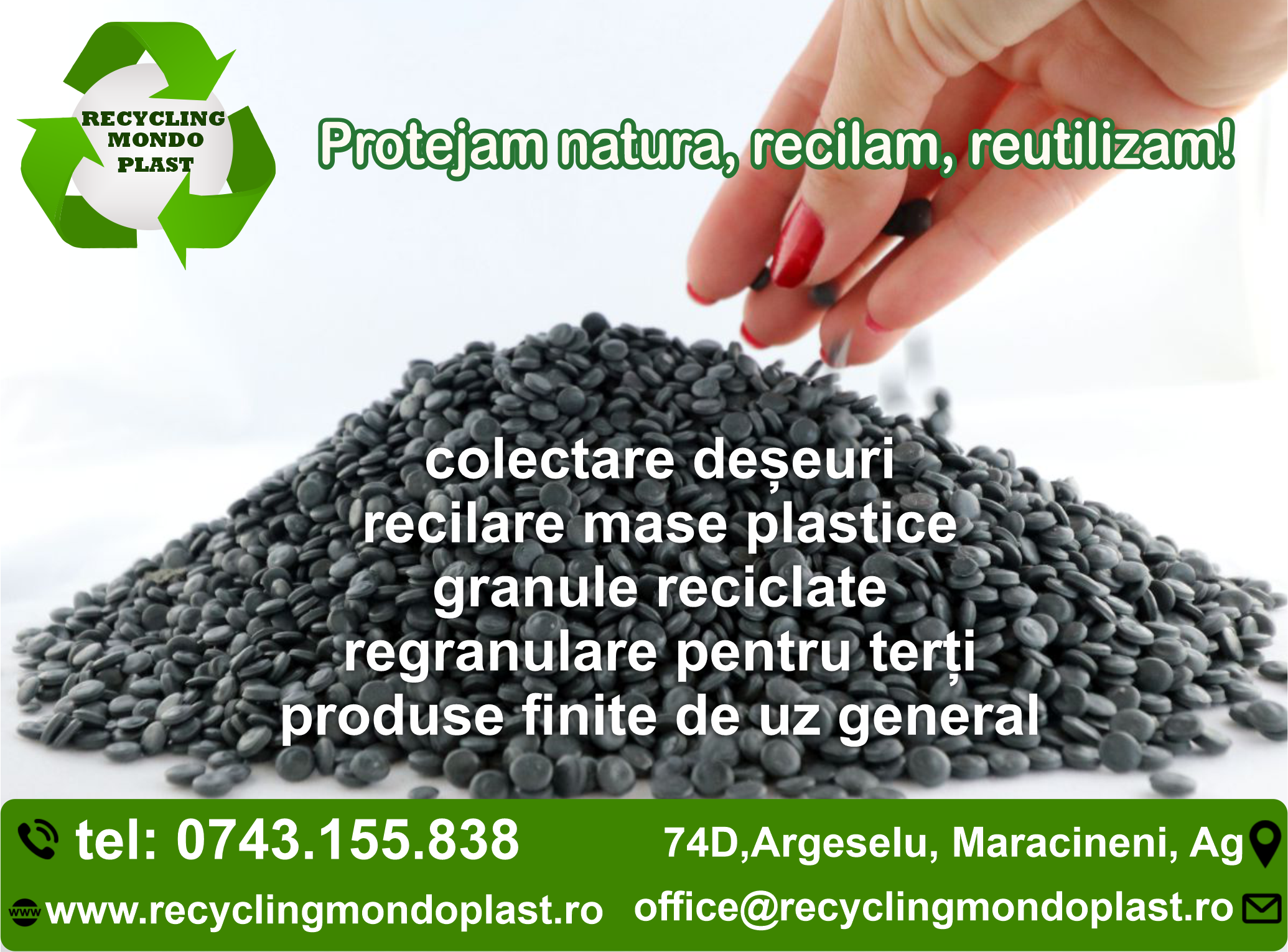 Granule reciclate - Pret | Preturi Granule reciclate