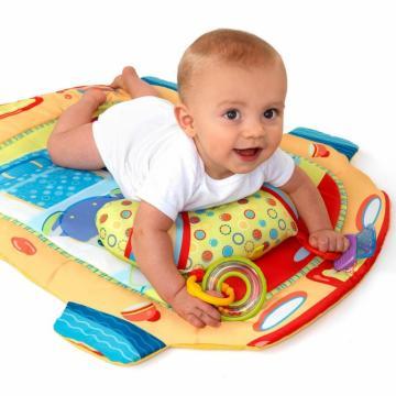 Salteluta de joaca BrightStarts Tummy Cruiser Prop&amp;Play Mat - Pret | Preturi Salteluta de joaca BrightStarts Tummy Cruiser Prop&amp;Play Mat