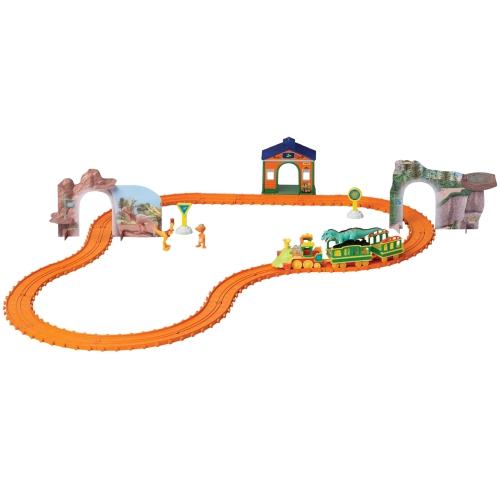 Set Dino Train aventura tren motorizat | to53203 - Pret | Preturi Set Dino Train aventura tren motorizat | to53203