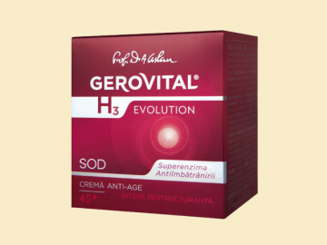 GH3 Evolution Crema Antiage Intens Restructuranta *50 ml - Pret | Preturi GH3 Evolution Crema Antiage Intens Restructuranta *50 ml