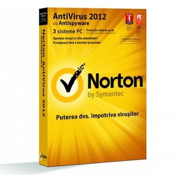 Norton Antivirus, 1 an, 3 calculatoare, Retail Box, NAV1Y3U - Pret | Preturi Norton Antivirus, 1 an, 3 calculatoare, Retail Box, NAV1Y3U