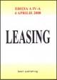 Leasing - editia a IV-a actualizata la 4 aprilie 2008 - Pret | Preturi Leasing - editia a IV-a actualizata la 4 aprilie 2008