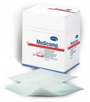 Medicomp Extra Comprese 6 Straturi Nesterile 5 cm *5 cm *100 buc - Pret | Preturi Medicomp Extra Comprese 6 Straturi Nesterile 5 cm *5 cm *100 buc
