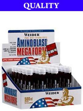 Weider - Amino Blast Mega Forte 20 fiole - Pret | Preturi Weider - Amino Blast Mega Forte 20 fiole