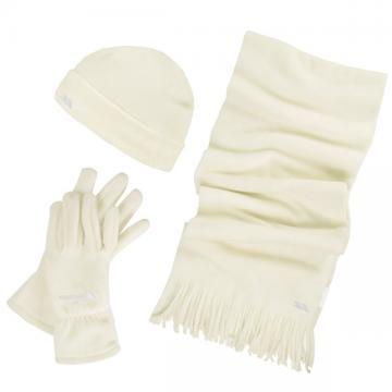 Set caciula-fular-manusi dama Trespass Quirk off white - Pret | Preturi Set caciula-fular-manusi dama Trespass Quirk off white