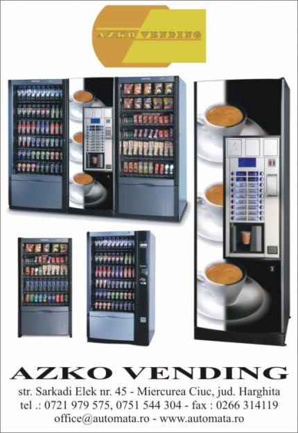 Distributie: automate de cafea, automate de snacksuri - Pret | Preturi Distributie: automate de cafea, automate de snacksuri