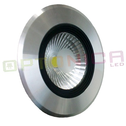 3W Spot LED COB rotund lumina alba, inox - Pret | Preturi 3W Spot LED COB rotund lumina alba, inox