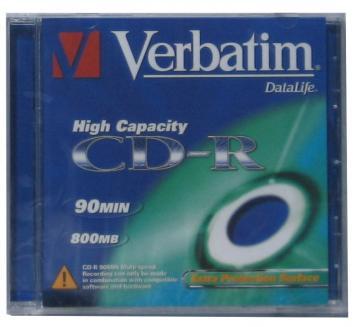 VERBATIM CD-R 40x 800MB Jewel Case - Pret | Preturi VERBATIM CD-R 40x 800MB Jewel Case