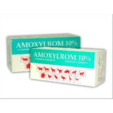 Medicament Antimicrobian uz veterinar Amoxylrom 10% - Pret | Preturi Medicament Antimicrobian uz veterinar Amoxylrom 10%