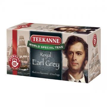 Ceai negru Royal Earl Grey Teekanne 20 plic - Pret | Preturi Ceai negru Royal Earl Grey Teekanne 20 plic