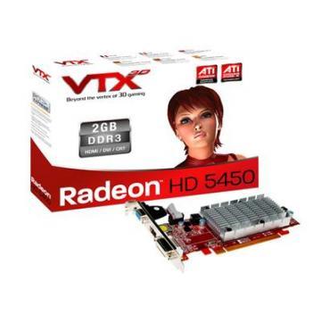 Placa video VTX 3D ATI Radeon HD5450 PCIE 2GB DDR3 VX5450 2GBK3-H - Pret | Preturi Placa video VTX 3D ATI Radeon HD5450 PCIE 2GB DDR3 VX5450 2GBK3-H
