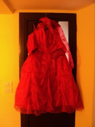 Rochie de ocazie rosie - Pret | Preturi Rochie de ocazie rosie
