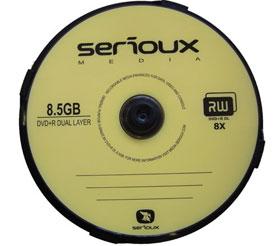 Serioux DVD+R 8X Dual Layer, 10 buc/cake - Pret | Preturi Serioux DVD+R 8X Dual Layer, 10 buc/cake