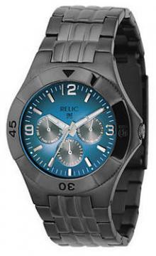 Ceas RELIC by FOSSIL SPORT BLACK IP BLUE DIAL ZR15499 - Pret | Preturi Ceas RELIC by FOSSIL SPORT BLACK IP BLUE DIAL ZR15499