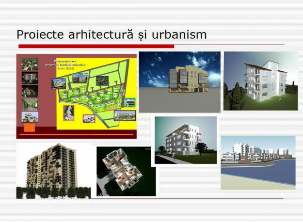 Realizam proiecte de arhitectura si urbanism - Pret | Preturi Realizam proiecte de arhitectura si urbanism
