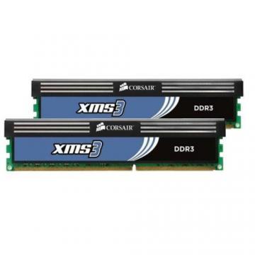 Kit Dual Channel Corsair 4GB (2 x 2GB), DDR3 Radiator - Pret | Preturi Kit Dual Channel Corsair 4GB (2 x 2GB), DDR3 Radiator
