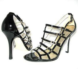 Sandale Guess by Marciano Genovieve Sandals Heels Shoes Black - Pret | Preturi Sandale Guess by Marciano Genovieve Sandals Heels Shoes Black