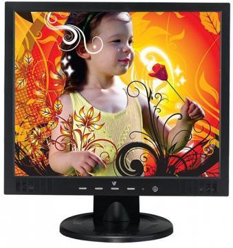 Monitor LCD V7 LCD19S1-8E, 19" (5:4), 1280x1024, 5ms, 800:1, 250cd/m2, intrare VGA - Pret | Preturi Monitor LCD V7 LCD19S1-8E, 19" (5:4), 1280x1024, 5ms, 800:1, 250cd/m2, intrare VGA