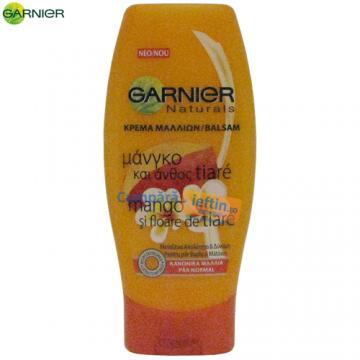 Balsam de par Garnier Naturals cu mango si floare de tiare 200 ml - Pret | Preturi Balsam de par Garnier Naturals cu mango si floare de tiare 200 ml